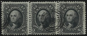 Sale 993, Lot 494, 1867-68 Grilled Issue (Z Grill)