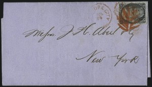 Sale 993, Lot 497, 1867-68 Grilled Issue (E Grill)