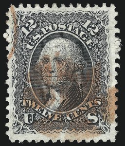 Sale 993, Lot 499, 1867-68 Grilled Issue (E Grill)