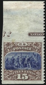Sale 993, Lot 531, 1875 Re-Issue of 1869 Pictorial Issue