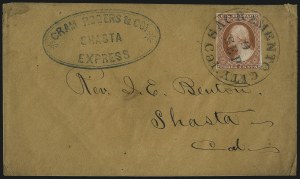 Sale 996, Lot 3063, 1851 3c Orange Brown Covers