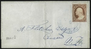 Sale 996, Lot 3133, 3c Dull Red Shades - Covers