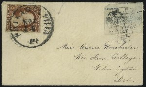 Sale 996, Lot 3151, 3c Dull Red - Carrier & Local Combinations