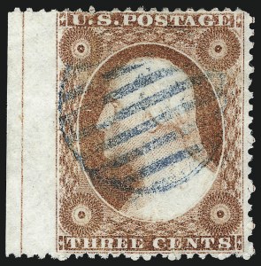 Sale 996, Lot 3191, 1857 3c Perforated Issue - Type I