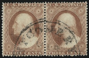 Sale 996, Lot 3194, 1857 3c Perforated Issue - Type I