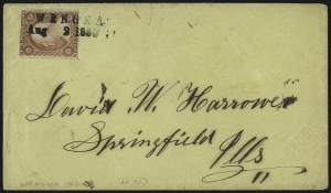 Sale 996, Lot 3229, 1857 3c Perforated Issue - Type III Covers