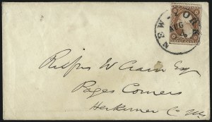 Sale 996, Lot 3252, 1857 3c Perforated Issue - Type III Balances