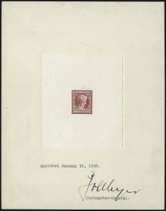 Sale 997, Lot 5046, Essays and Proofs - Later Issues