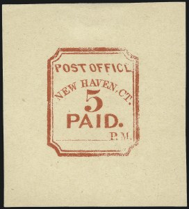 Sale 997, Lot 5048, Postmasters Provisionals