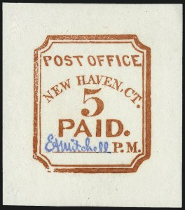 Sale 997, Lot 5049, Postmasters Provisionals