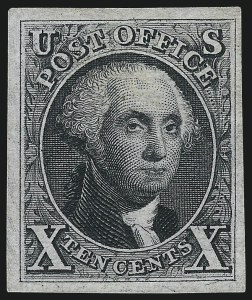 Sale 997, Lot 5113, 1875 Reproduction of 1847 Issue (Scott 3-4)