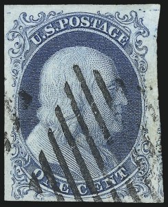 Sale 997, Lot 5117, 1c 1851-56 Issue (Scott 5-9)