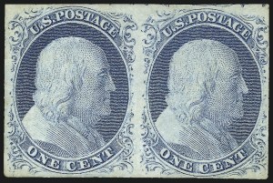 Sale 997, Lot 5144, 1c 1851-56 Issue (Scott 5-9)