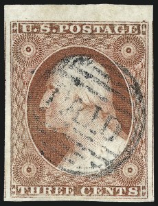 Sale Number 997, Lot Number 5159, 3c 1851-56 Issue (Scott 10-11A) Sale Number 997, Lot Number 5159, 3c 1851-56 Issue (Scott 10-11A)