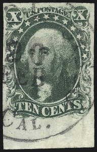 Sale Number 997, Lot Number 5177, 10c and 12c 1851-56 Issue (Scott 13-17) Sale Number 997, Lot Number 5177, 10c and 12c 1851-56 Issue (Scott 13-17)