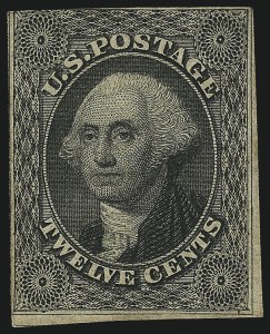 Sale 997, Lot 5207, 10c and 12c 1851-56 Issue (Scott 13-17)