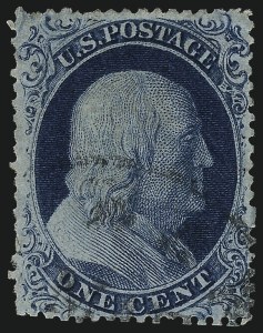 Sale 997, Lot 5224, 1c 1857-60 Issue (Scott 18-24)