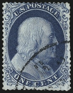 Sale 997, Lot 5225, 1c 1857-60 Issue (Scott 18-24)