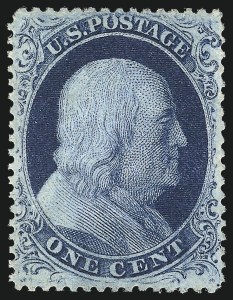 Sale 997, Lot 5226, 1c 1857-60 Issue (Scott 18-24)