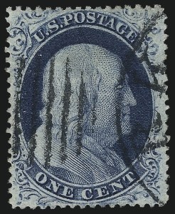 Sale 997, Lot 5229, 1c 1857-60 Issue (Scott 18-24)