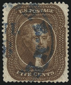Sale 997, Lot 5265, 3c-5c 1857-60 Issue (Scott 25-30A)