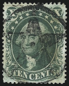 Sale 997, Lot 5276, 10c 1857-60 Issue (Scott 31-35)