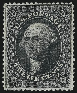 Sale Number 997, Lot Number 5281, 12c-90c 1857-60 Issue (Scott 36-39) Sale Number 997, Lot Number 5281, 12c-90c 1857-60 Issue (Scott 36-39)