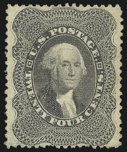 Sale 997, Lot 5285, 12c-90c 1857-60 Issue (Scott 36-39)