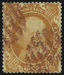 Sale 997, Lot 5290, 12c-90c 1857-60 Issue (Scott 36-39)