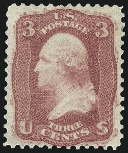 Sale 997, Lot 5328, 1861-66 Issue (Scott 56-70)