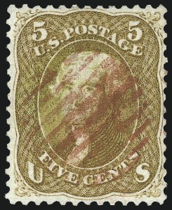 Sale 997, Lot 5342, 1861-66 Issue (Scott 56-70)