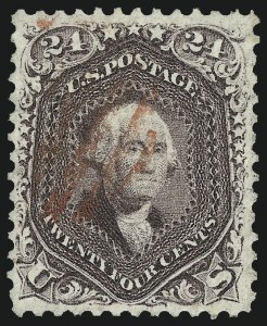 Sale Number 997, Lot Number 5350, 1861-66 Issue (Scott 56-70) Sale Number 997, Lot Number 5350, 1861-66 Issue (Scott 56-70)