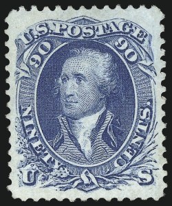 Sale 997, Lot 5356, 1861-66 Issue (Scott 71-78)