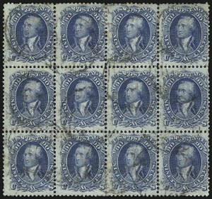 Sale 997, Lot 5360, 1861-66 Issue (Scott 71-78)