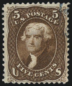 Sale 997, Lot 5364, 1861-66 Issue (Scott 71-78)