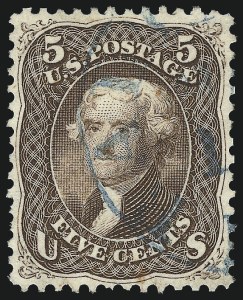 Sale 997, Lot 5365, 1861-66 Issue (Scott 71-78)