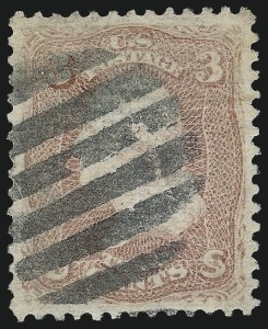 Sale 997, Lot 5376, 1867 Experimental Grills (A-Z, Scott 79-85E)