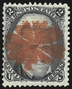 Sale 997, Lot 5387, 1867-68 Grilled Issue (E Grill - Scott 86-91)
