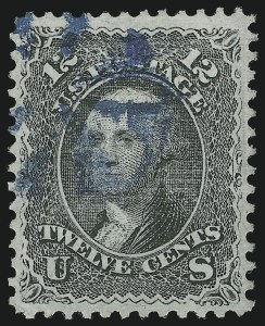 Sale 997, Lot 5391, 1867-68 Grilled Issue (E Grill - Scott 86-91)
