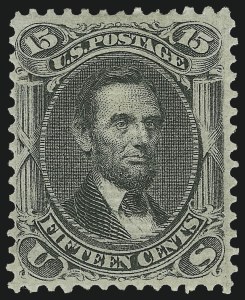 Sale 997, Lot 5392, 1867-68 Grilled Issue (E Grill - Scott 86-91)