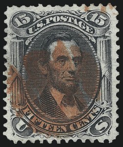 Sale 997, Lot 5393, 1867-68 Grilled Issue (E Grill - Scott 86-91)