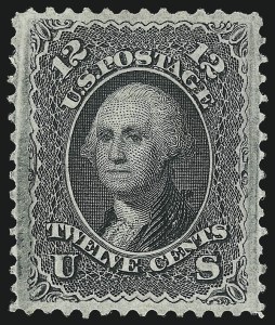Sale 997, Lot 5400, 1867-68 Grilled Issue (F Grill - Scott 92-101)