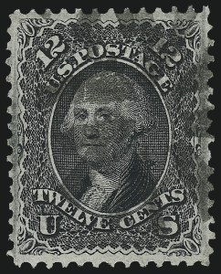 Sale 997, Lot 5402, 1867-68 Grilled Issue (F Grill - Scott 92-101)