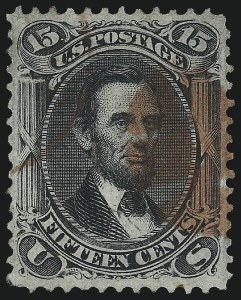 Sale 997, Lot 5406, 1867-68 Grilled Issue (F Grill - Scott 92-101)