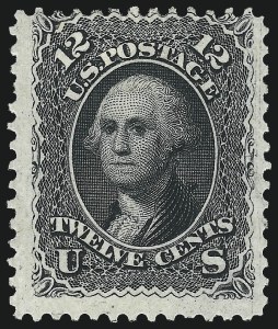 Sale 997, Lot 5427, 1875 Re-Issue of 1861-66 Issue (Scott 102-111)
