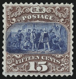 Sale 997, Lot 5463, 15c-90c 1869 Pictorial Issue (Scott 118-122)