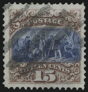 Sale 997, Lot 5466, 15c-90c 1869 Pictorial Issue (Scott 118-122)