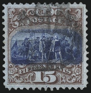Sale 997, Lot 5467, 15c-90c 1869 Pictorial Issue (Scott 118-122)