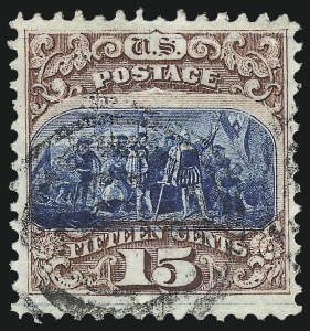 Sale 997, Lot 5468, 15c-90c 1869 Pictorial Issue (Scott 118-122)