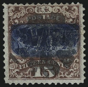Sale 997, Lot 5472, 15c-90c 1869 Pictorial Issue (Scott 118-122)